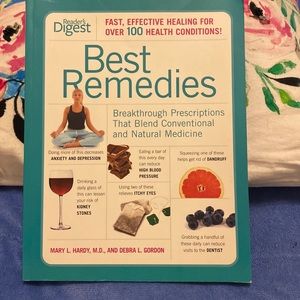Reader digest best remedies, health book prescriptions, conventional & natural